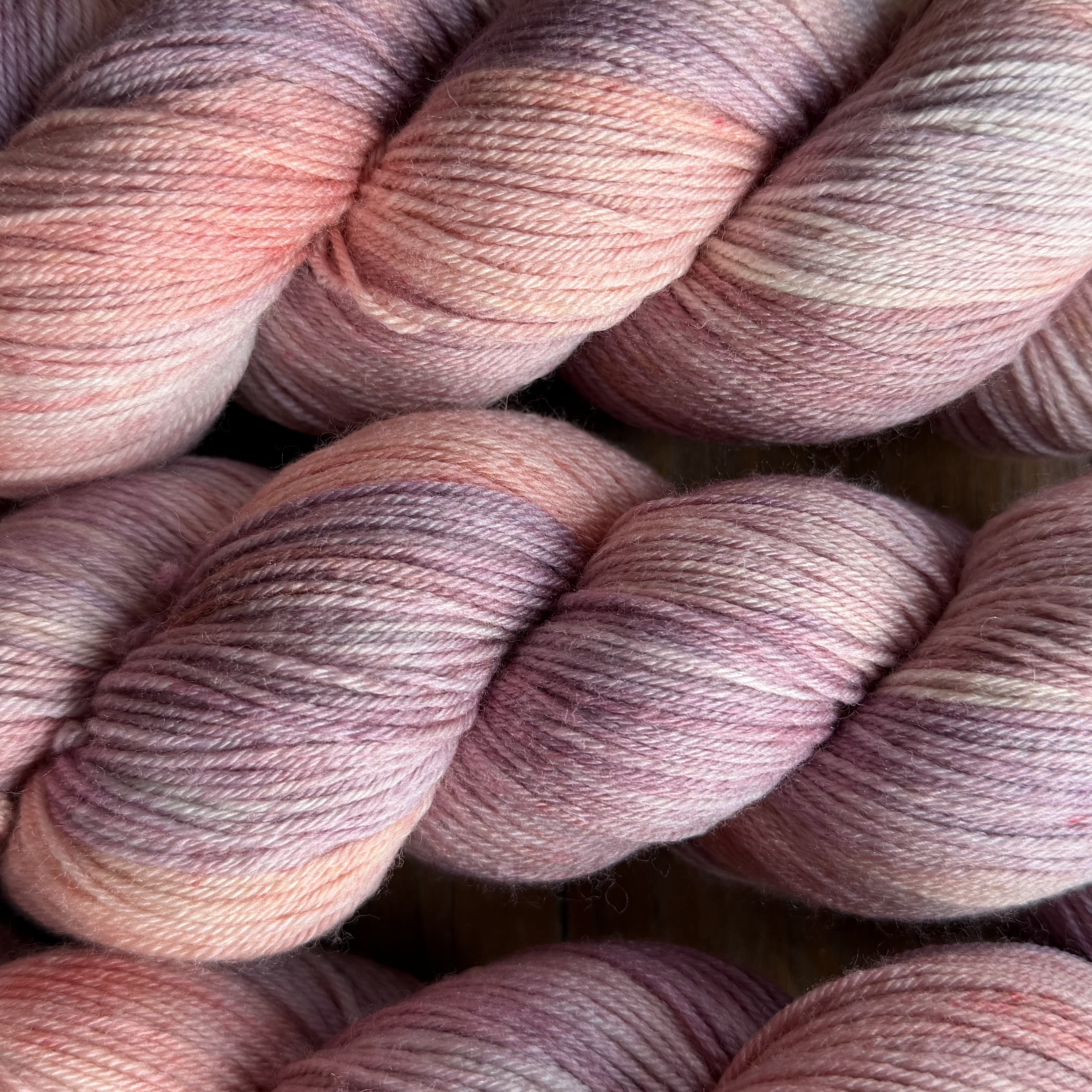 Ručně barvená příze Silk Sock