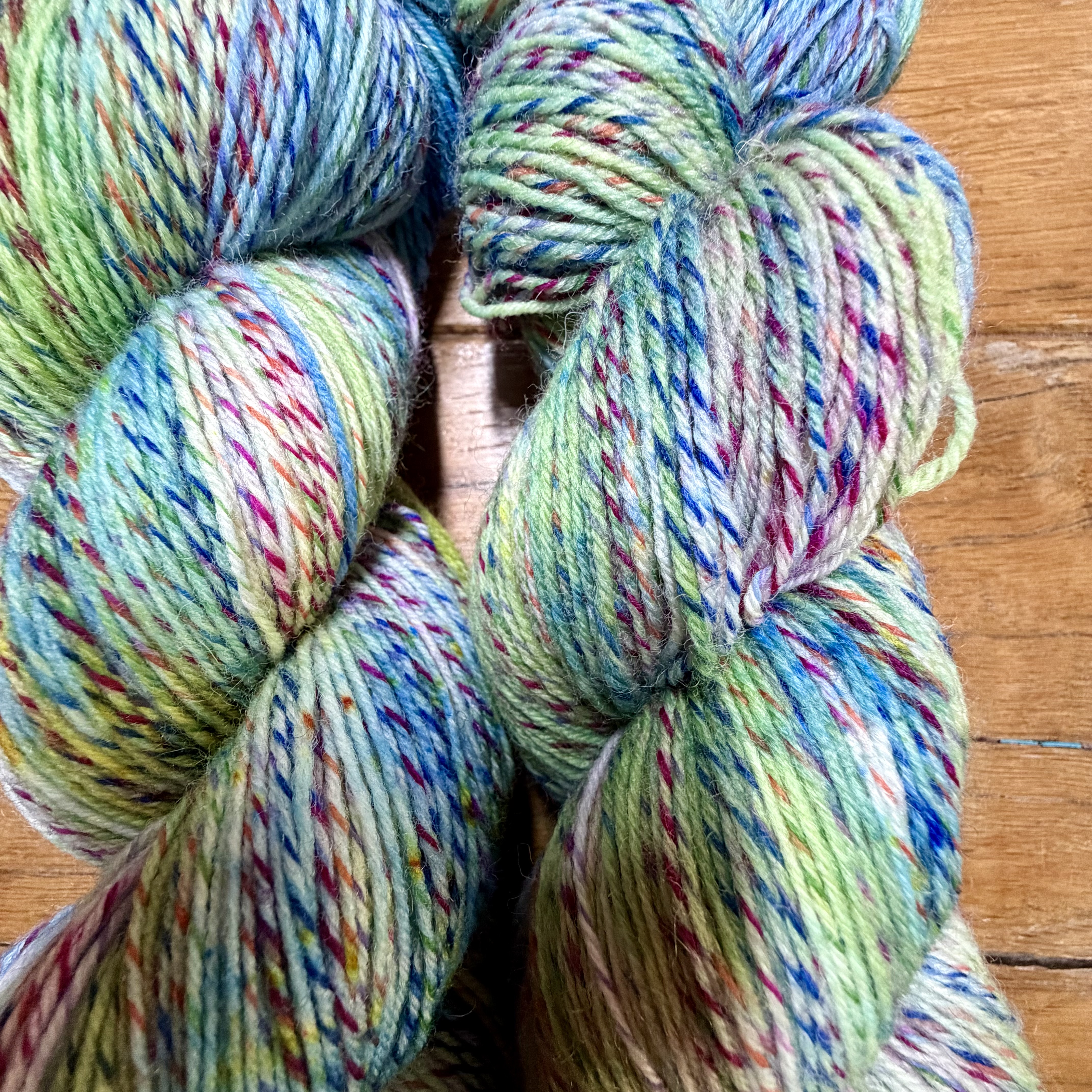 Ručně barvená - Zebra sock