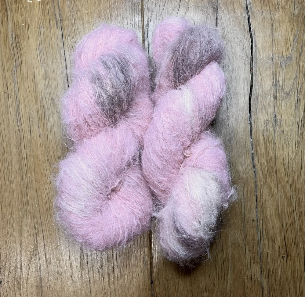 Ručně barevná příze Suri Alpaca