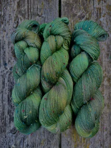 Merino tweed - ručně barvená příze