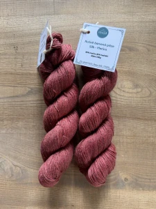 Ručně barvená příze Merino Silk 