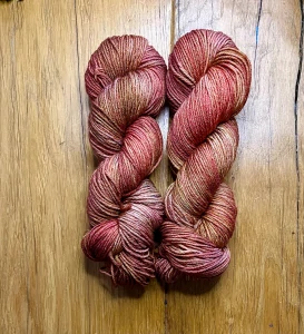 Ručně barvené Merino Silk