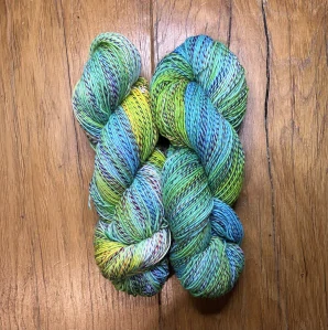 Ručně barvená Zebra sock