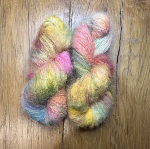 Ručně barvená příze - Suri Alpaca