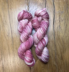 Ručně barvená příze 100% Merino single