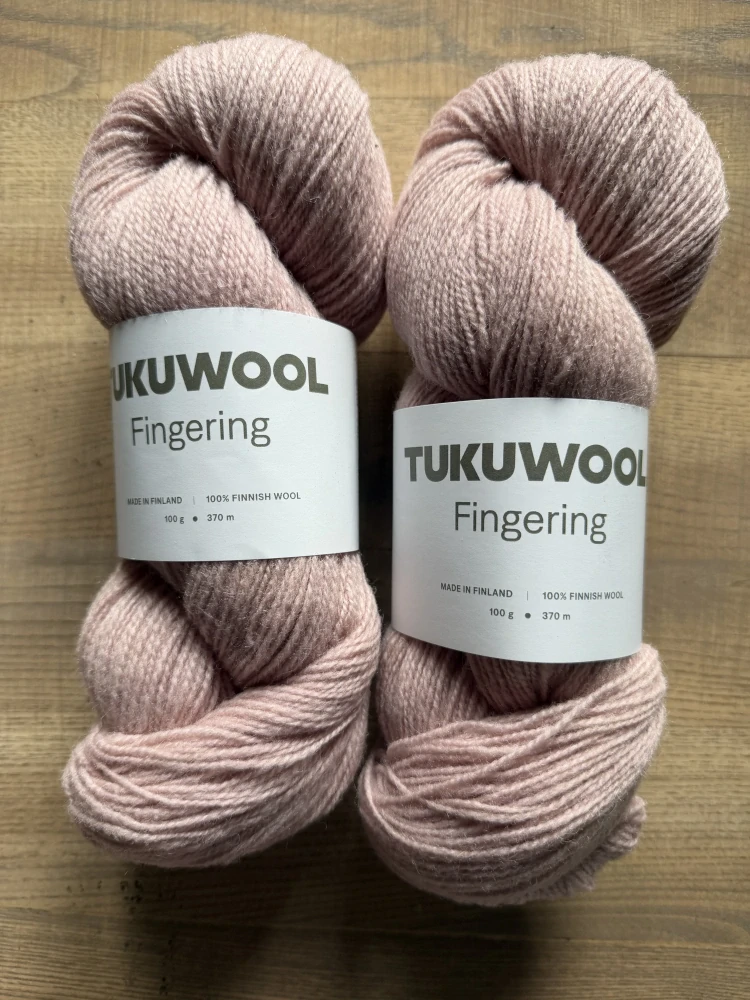 Tukuwool fingering T47 Pink blush