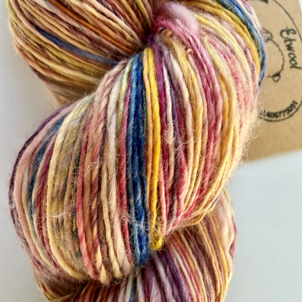 Ručně předená příze - merino superwash
