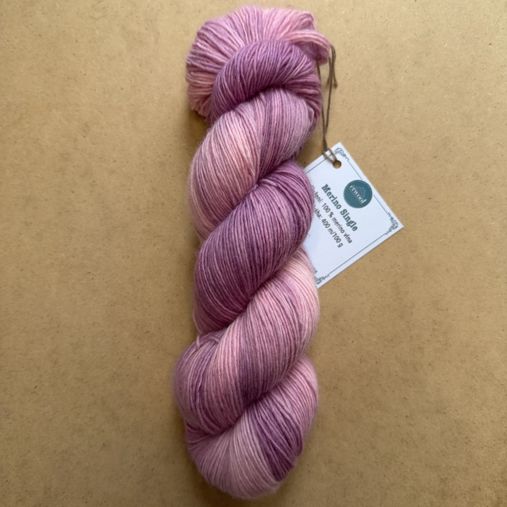 Etwool - Ručně barevná příze Merino single