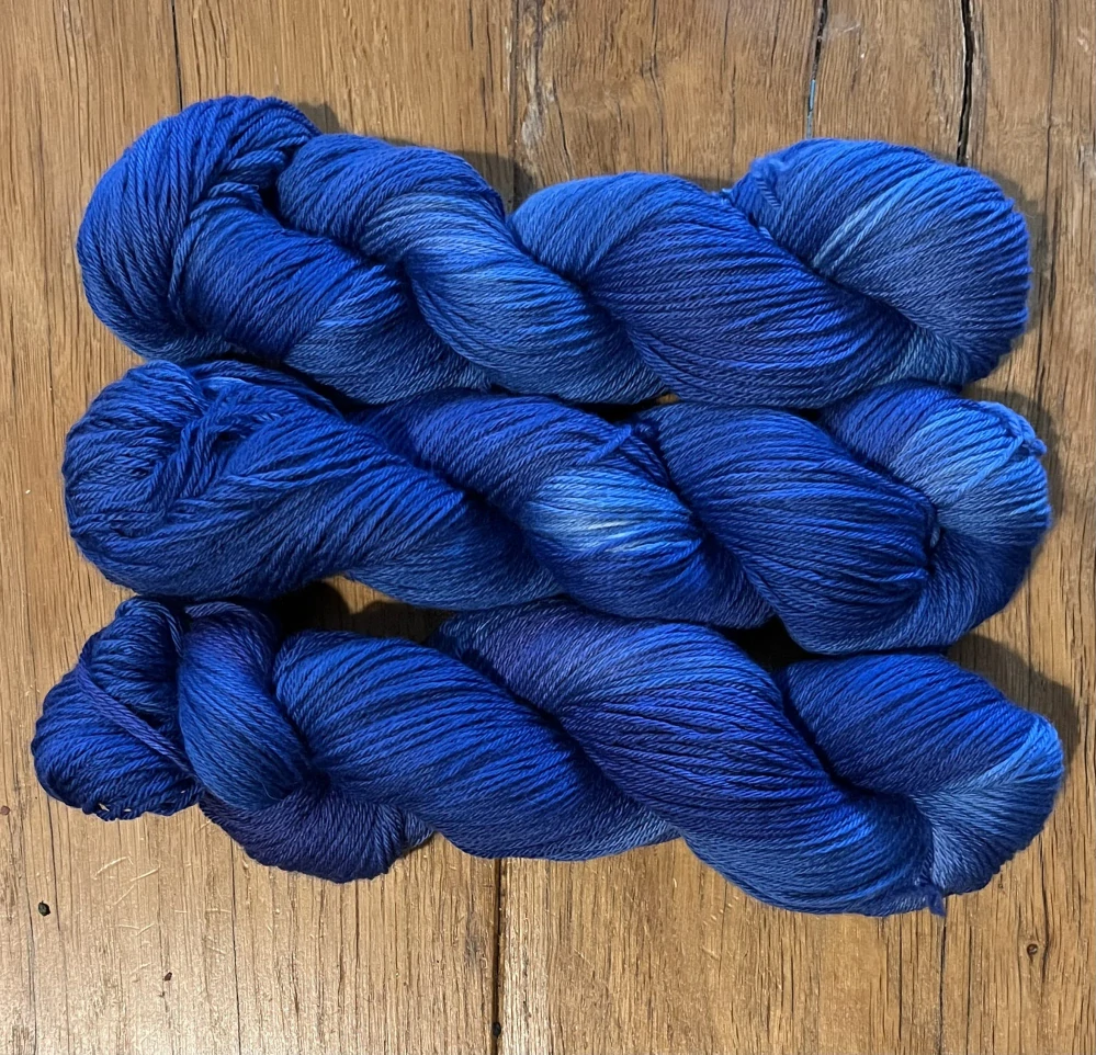 Ručně barvené Supermerino